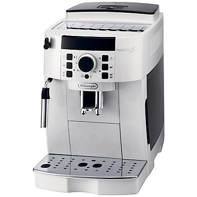 De'Longhi Magnifica ECAM21.117.W Bean-To-Cup Coffee Machine, White De'Longhi Magnifica ECAM21.117.W Bean-To-Cup Coffee Machine, White